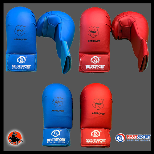 Bestsport - WKF_Hand_Pads_Red-Blue_6 BestSport Guantillas WKF